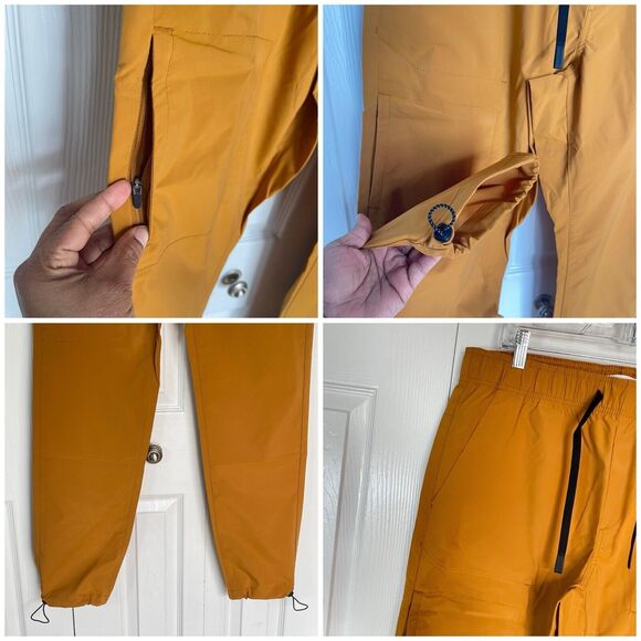 New Men hiking pants Quick Dry Large Pull On Camel Drawstring Legs - Picture 11 of 16